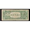 Image 3 : 1963B $1 Green Seal Federal Reserve Note Grades vf+