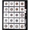 Image 3 : Huge Liifetime Collection - Too Many Coins To Auction Individually - This Lot is For One Page of 20 