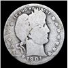 Image 2 : 1901-o Barber Quarter 25c Grades g+