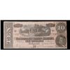 Image 2 : 1864 $10 Confederate Note, T68 Grades vf+