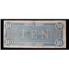 Image 3 : 1864 $10 Confederate Note, T68 Grades vf+