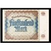 Image 2 : 1922 4th Issue Germany (Weimar) 5000 Marks Post-WWI Hyperinflation Currency P# 81a, Watermark G/D in