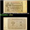 Image 1 : 1937 Germany 1 Rentenmark Note P# 173B Grades vf++