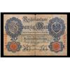 Image 2 : 1910 Imperial Germany 20 Mark Note P: 40B Grades vf+