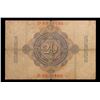 Image 3 : 1910 Imperial Germany 20 Mark Note P: 40B Grades vf+