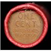 Image 3 : Mixed small cents 1c orig shotgun roll, 1906 Indian Cent, Wheat Cent other end, Coca-Cola Brandt Wra