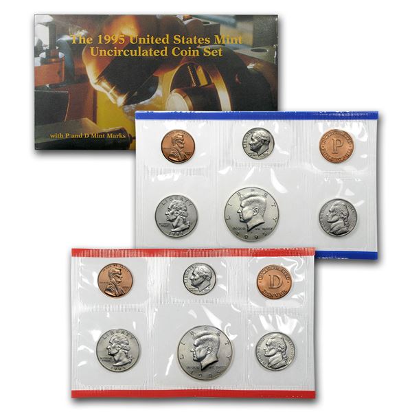 1995 United States Mint Set in Original Government Packaging