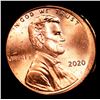 Image 2 : 2020 Lincoln Cent *Mint Error* 1c Grades GEM+ Unc RD