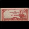 Image 2 : 1942-1944 Myanmar (Japanese WWII Occupation) 10 Rupees "JIM" Note P#?16 Grades Select CU