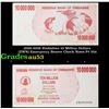 Image 1 : 2006-2008 Zimbabwe 10 Million Dollars (ZWN) Emergency Bearer Check Notes P# 55a Grades Select AU