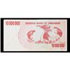 Image 2 : 2006-2008 Zimbabwe 10 Million Dollars (ZWN) Emergency Bearer Check Notes P# 55a Grades Select AU