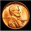 Image 2 : 1954-d Lincoln Cent 1c Grades GEM+ Unc RD