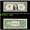 Image 1 : 1963B $1 Green Seal Federal Reserve Note Grades vf+
