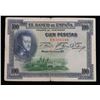 Image 2 : 1925 Spain 100 Pesetas Note P# 69C Grades vf++