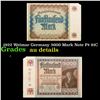 Image 1 : 1922 Weimar Germany 5000 Mark Note P# 81C Grades AU Details