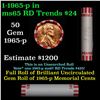 Image 1 : Shotgun Lincoln 1c roll, 1965-p 50 pcs Steel Strong Wrapper.