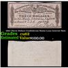 Image 1 : 1864 Three Dollars Confederate States Loan Interest Note Grades Select CU