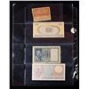 Image 3 : Page of 3 Itallian Notes & 1 Russian Note 500 Lire, 10 Lire, 500 Cinquecento, 40 Russian Kopeks