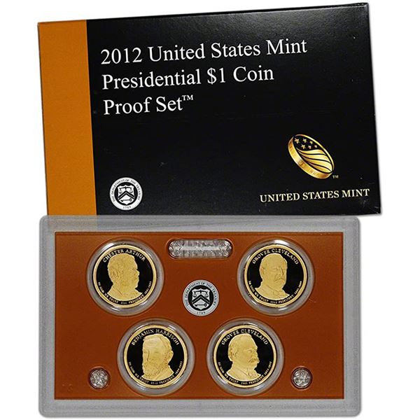 2012 US Mint Presidential $1 Coin Proof Set