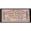 Image 2 : 1864 3rd Series Thirty Dollars Confederate States Loan Interest Note Grades Select CU