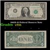 Image 1 : 1963b $1 Federal Reserve Note Grades vf++
