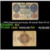Image 1 : 1908 Imperial Germany 20 Mark Note P# 31 Grades f+