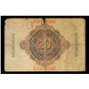 Image 3 : 1908 Imperial Germany 20 Mark Note P# 31 Grades f+