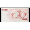 Image 3 : 2006-2008 Zimbabwe 10 Million Dollars (ZWN) Emergency Bearer Check Notes P# 55a Grades vf++