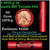 Image 1 : Shotgun Lincoln 1c roll, 1979-p 50 pcs Steel Strong Wrapper.