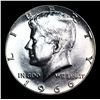 Image 2 : 1966 SMS Kennedy Half Dollar 50c Grades Choice+ Unc
