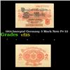 Image 1 : 1914 Imerpial Germany 5 Mark Note P# 53 Grades vf+