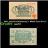 Image 1 : 1914 Imperial Germany 1 Mark Note P# 51 Grades AU, Almost Unc