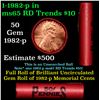 Image 1 : Shotgun Lincoln 1c roll, 1982-p 50 pcs Steel Strong Wrapper.