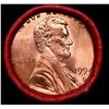 Image 2 : Shotgun Lincoln 1c roll, 1994-d 50 pcs Steel Strong Wrapper.