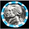 Image 2 : Shotgun Jefferson 5c roll, 1988-d 40 pcs Bank Wrapper