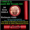 Image 1 : Shotgun Lincoln 1c roll, 1990-d 50 pcs Steel Strong Wrapper.