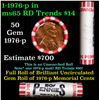 Image 1 : Shotgun Lincoln 1c roll, 1976-p 50 pcs Steel Strong Wrapper.