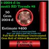 Image 1 : Shotgun Lincoln 1c roll, 2004-d 50 pcs Steel Strong Wrapper.