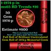 Image 1 : Shotgun Lincoln 1c roll, 1974-p 50 pcs Steel Strong Wrapper.