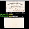 Image 1 : 1861 $20 Confederate Note CSA Grades Choice AU/BU Slider