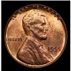 Image 2 : 1955-p Lincoln Cent 1c Grades GEM+ Unc RB