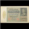 Image 2 : 1922 Germany (Weimar Republic) 10,000 Marks "Vampire" Post-WWI Hyperinflation Note P# 71 Grades vf+