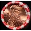 Image 2 : Shotgun Lincoln 1c roll, 2001-d 50 pcs Bank Wrapper.