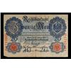 Image 2 : 1910 Imperial Germany 20 Mark Note P# 40B Grades vf++