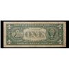 Image 3 : 1963B "Barr Note" $1 Green Seal Federal Reserve Note Grades vf+
