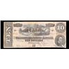 Image 2 : 1864 $10 Confederate Note, T68 Grades vf++