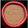 Image 3 : Mixed small cents 1c orig shotgun roll, 1930-p Lincoln Cent, Wheat Cent other end, Coca-Cola Brandt 
