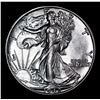 Image 2 : 1942-d Walking Liberty Half Dollar 50c Grades Select+ Unc
