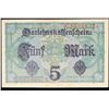 Image 2 : 1917 Imperial Germany 5 Mark Note P# 56B Grades Choice AU/BU Slider