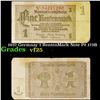 Image 1 : 1937 Germnay 1 RentenMark Note P# 173B Grades vf+